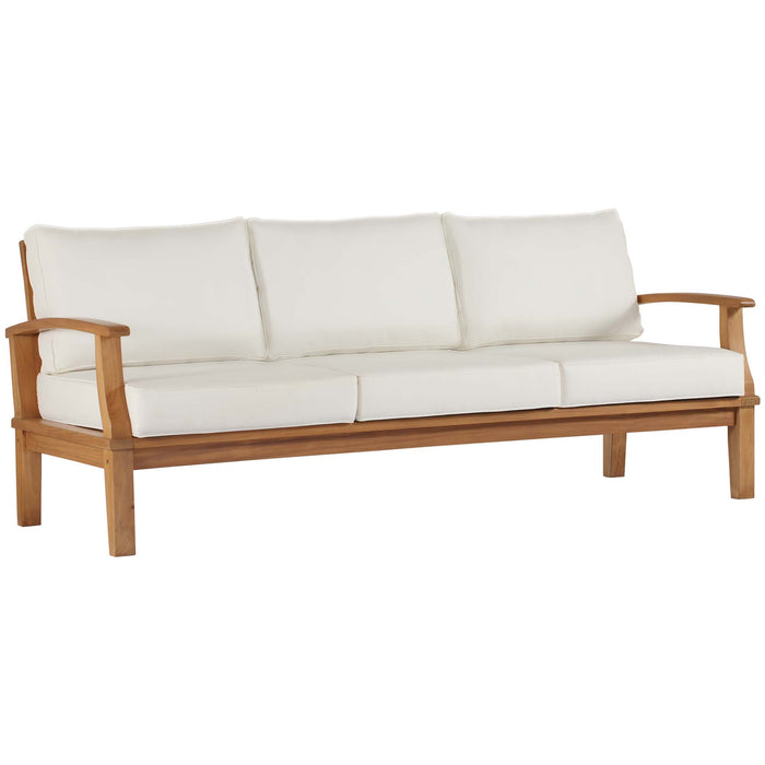 Marina Outdoor Patio Teak Sofa by Modway