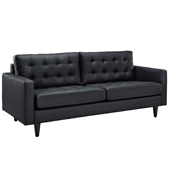 Empress Bonded Leather Sofa by Modway