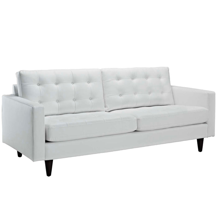 Empress Bonded Leather Sofa by Modway