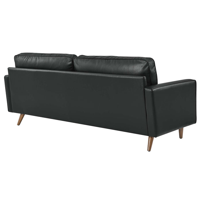 Valour 81" Leather Sofa by Modway