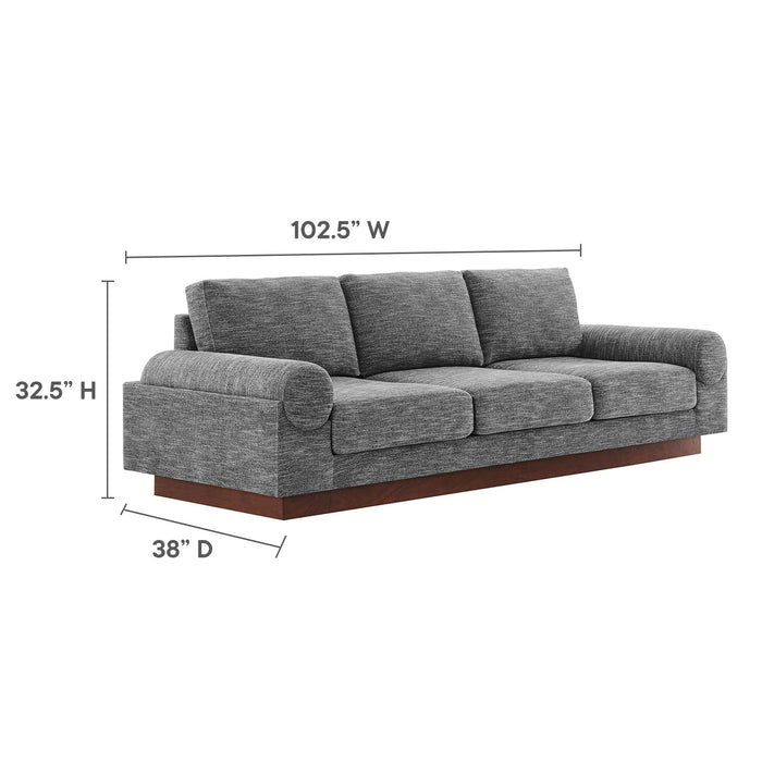 Oasis Upholstered Fabric Sofa by Modway