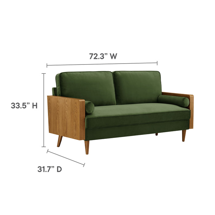 Kellan Performance Velvet Sofa by Modway