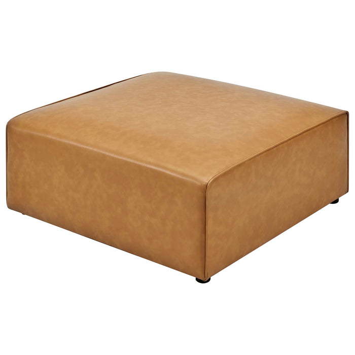 Mingle Vegan Leather Ottoman by Modway