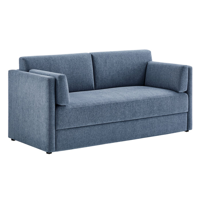 Linden Upholstered Heathered Chenille Sofa by Modway