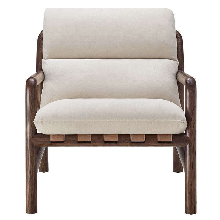 Paxton Wood Sling Chair by Modway