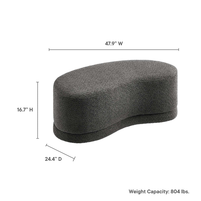 Nimbus 48" Upholstered Ottoman Bench by Modway