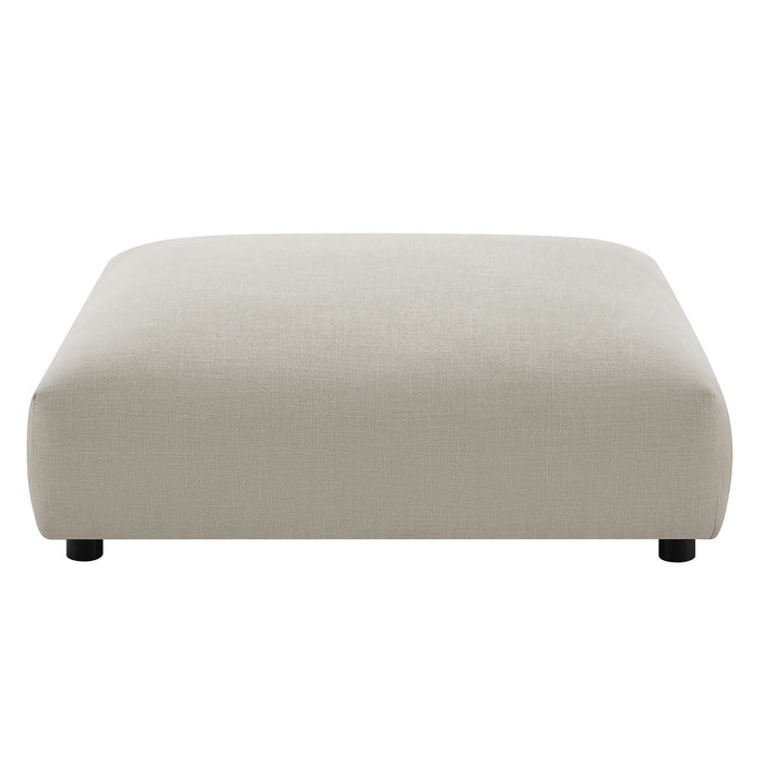 Solace Modular Upholstered Fabric Ottoman by Modway