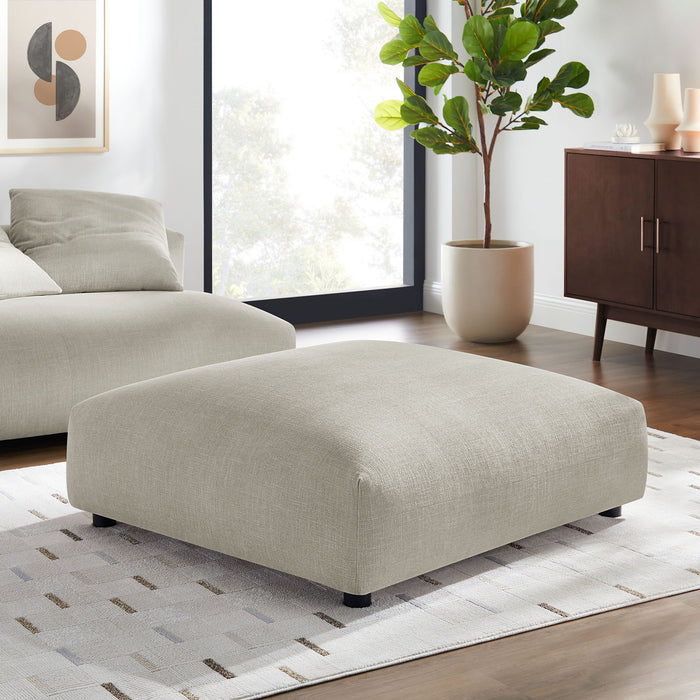 Solace Modular Upholstered Fabric Ottoman by Modway