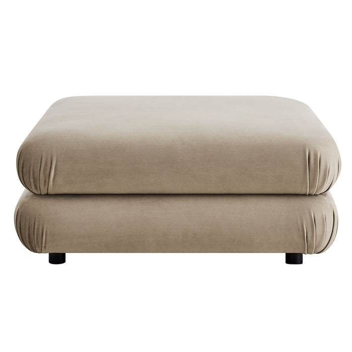 Jubilee Modular Performance Velvet Ottoman by Modway