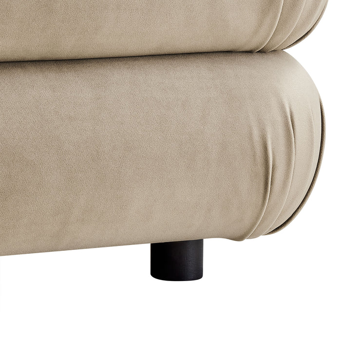 Jubilee Modular Performance Velvet Ottoman by Modway