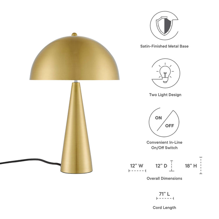 Selena Metal Table Lamp by Modway