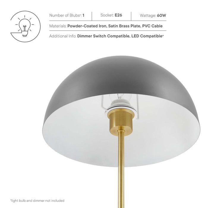 Ideal Metal Table Lamp by Modway