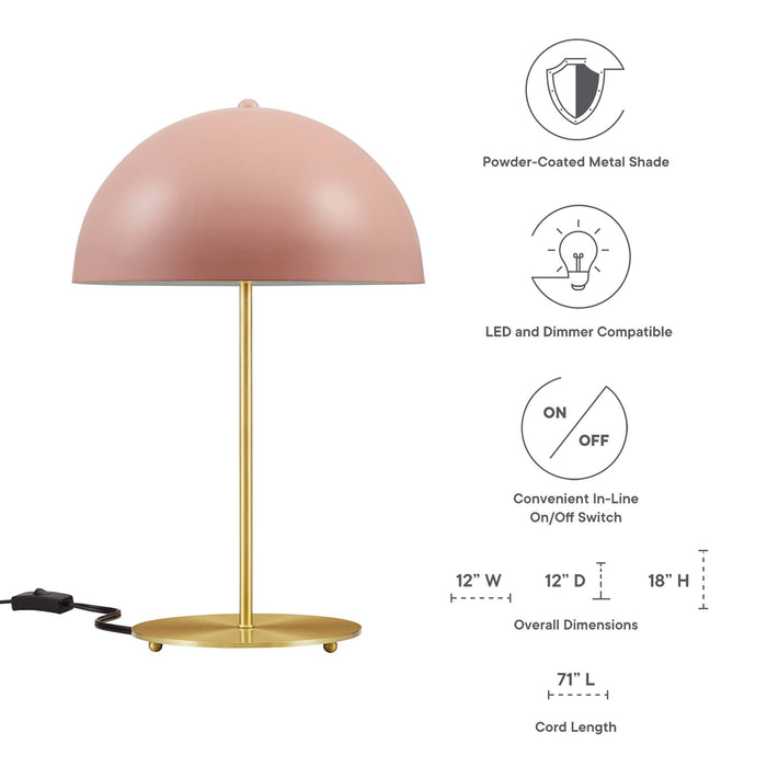 Ideal Metal Table Lamp by Modway