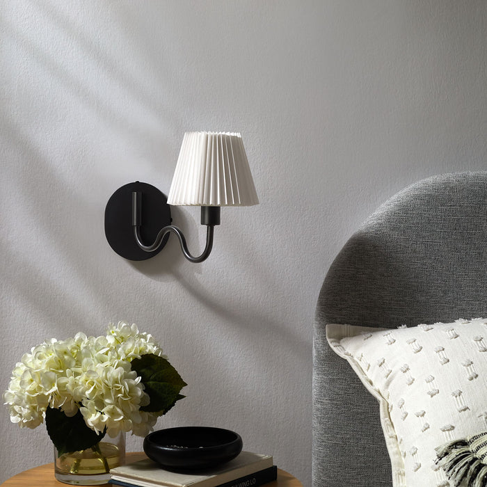 Wave Squiggle Arm Wall Sconce by Modway