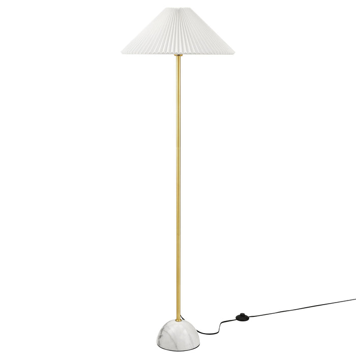 Illusion Marble Dome Floor Lamp by Modway