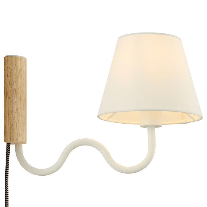 Sunlit Squiggle Arm Wall Sconce by Modway