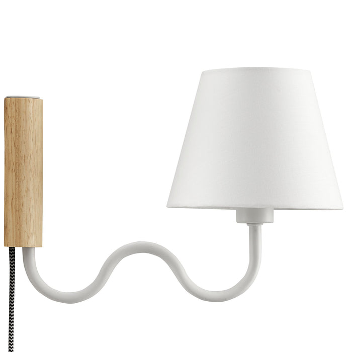 Sunlit Squiggle Arm Wall Sconce by Modway