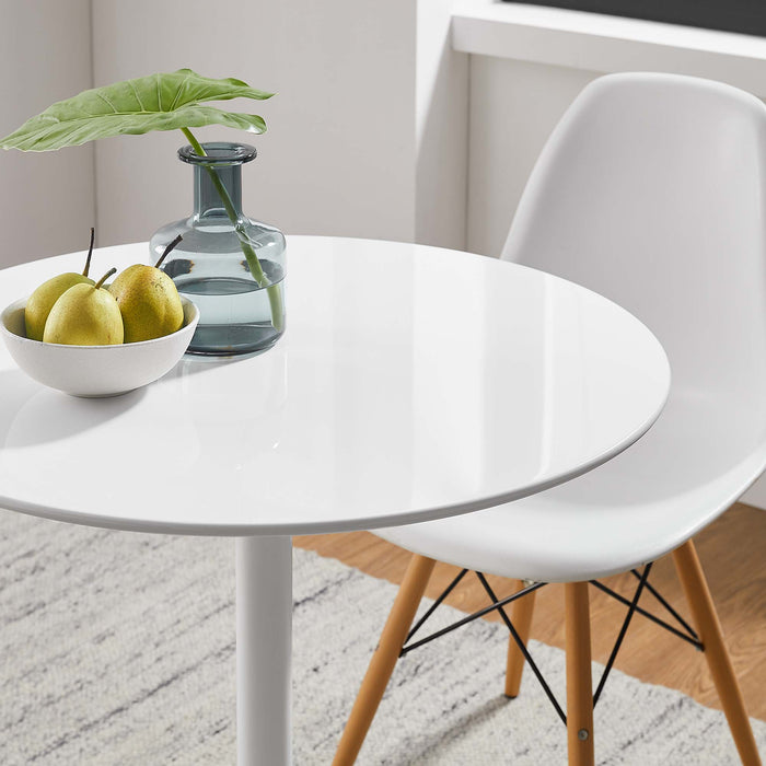 Lippa 28" Round Wood Top Dining Table by Modway