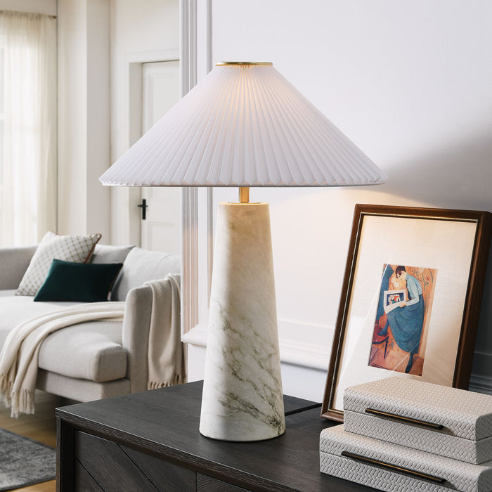 Nera Marble Table Lamp by Modway