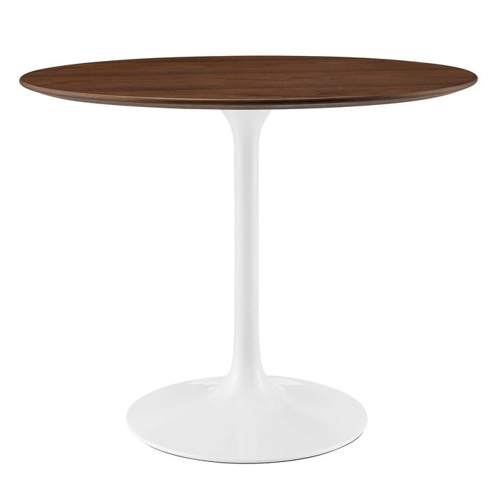 Lippa 36" Round Walnut Dining Table by Modway