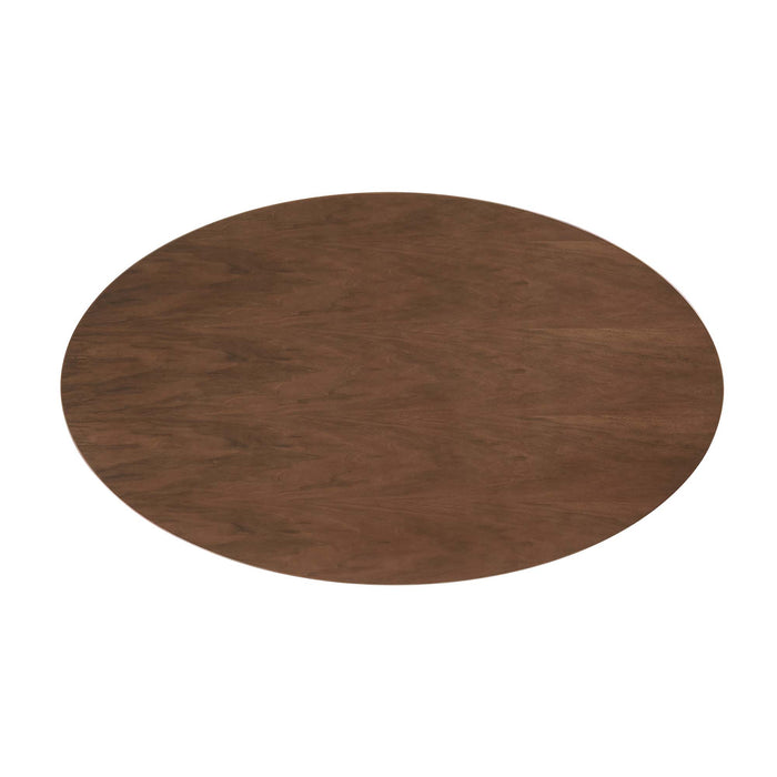 Lippa 60" Oval Wood Grain Dining Table by Modway