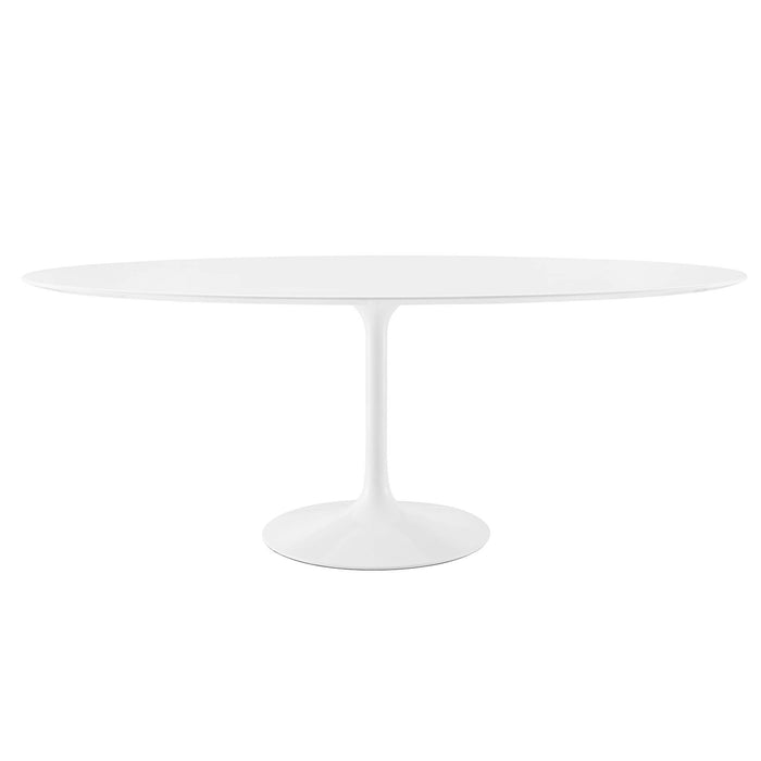 Lippa 78" Oval Wood Top Dining Table by Modway