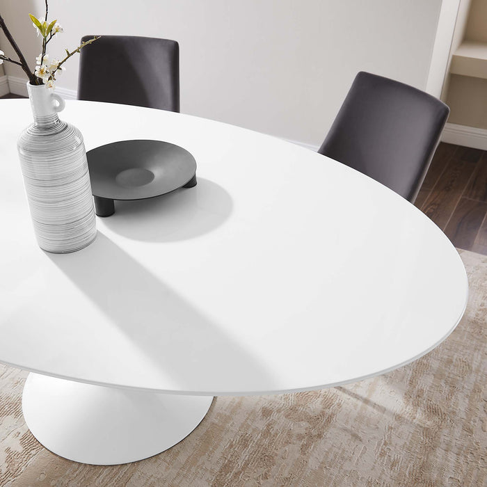 Lippa 78" Oval Wood Top Dining Table by Modway