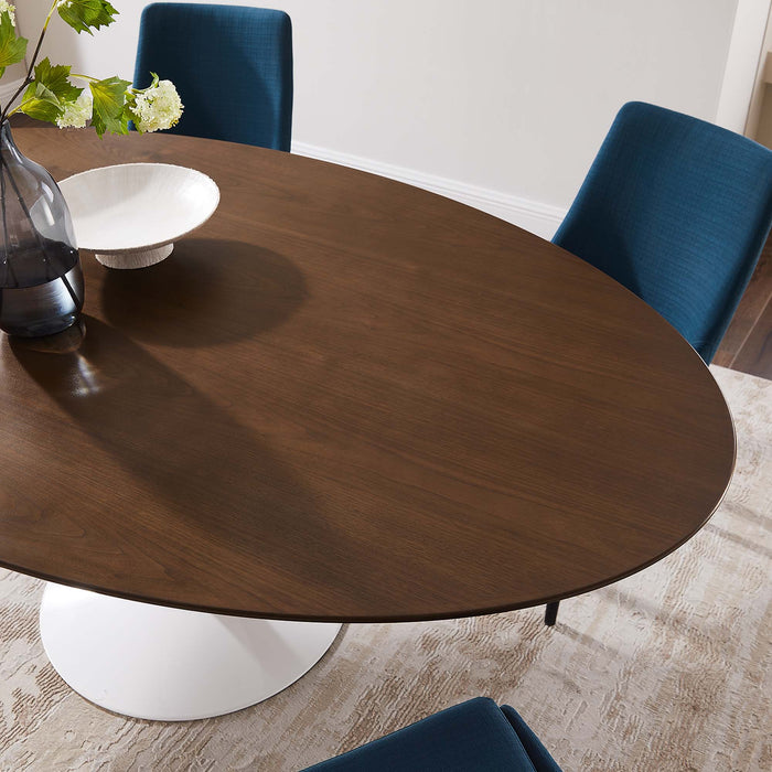 Lippa 78" Oval Wood Dining Table by Modway