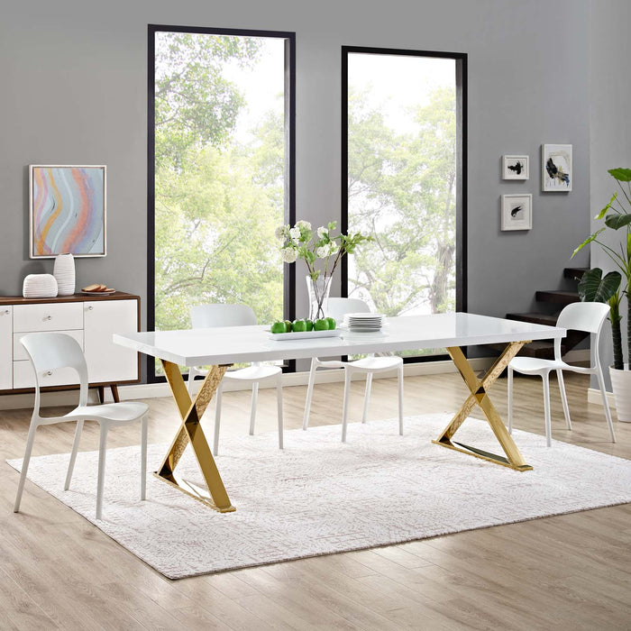 Sector Dining Table by Modway