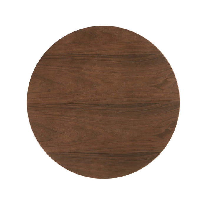 Lippa 36" Round Wood Grain Dining Table by Modway