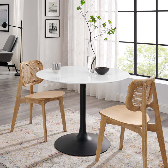 Lippa 40" Round Wood Dining Table by Modway