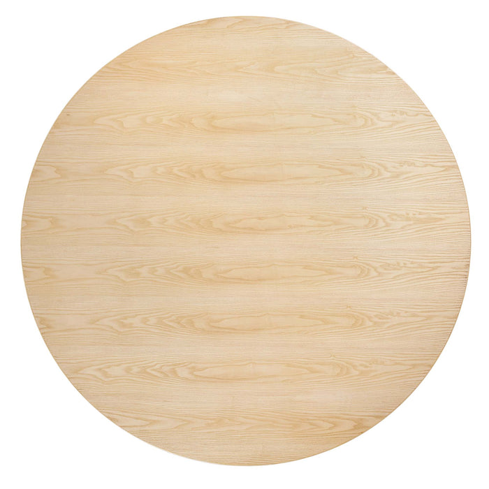 Lippa 60" Round Wood Grain Dining Table by Modway