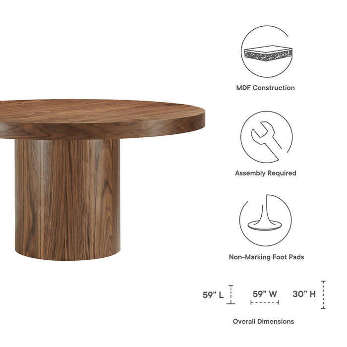 Gratify 60" Round Dining Table by Modway