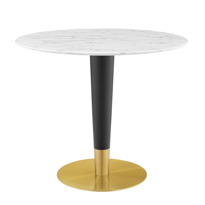 Zinque 36" Artificial Marble Dining Table by Modway