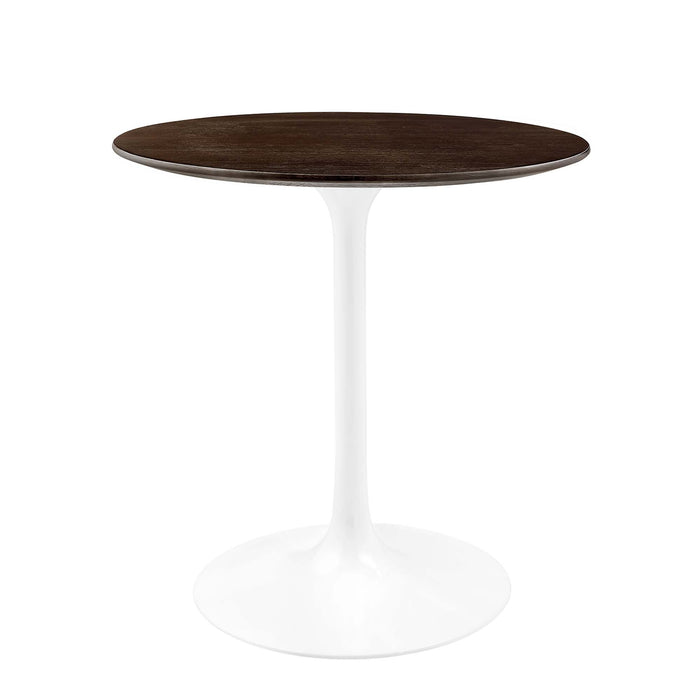 Lippa 28" Round Wood Grain Dining Table by Modway