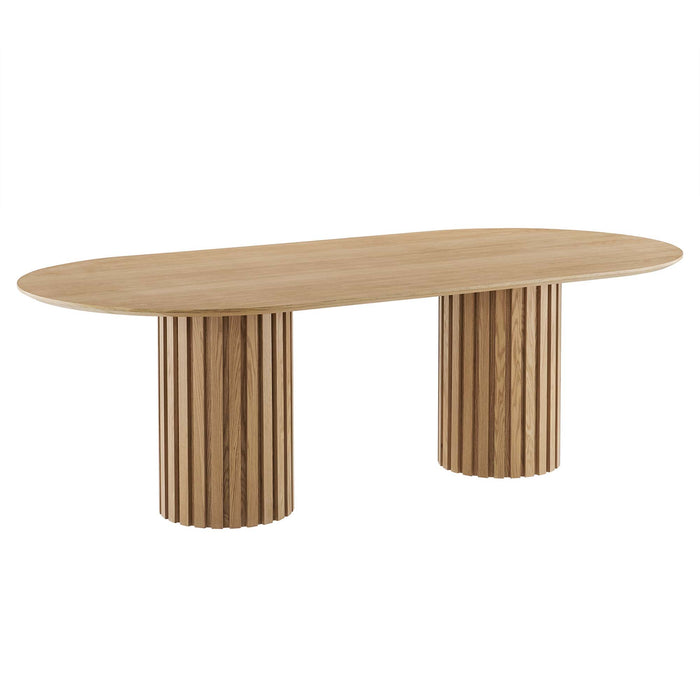 Senja 95" Oval Dining Table by Modway