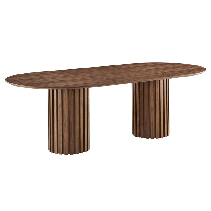 Senja 95" Oval Dining Table by Modway