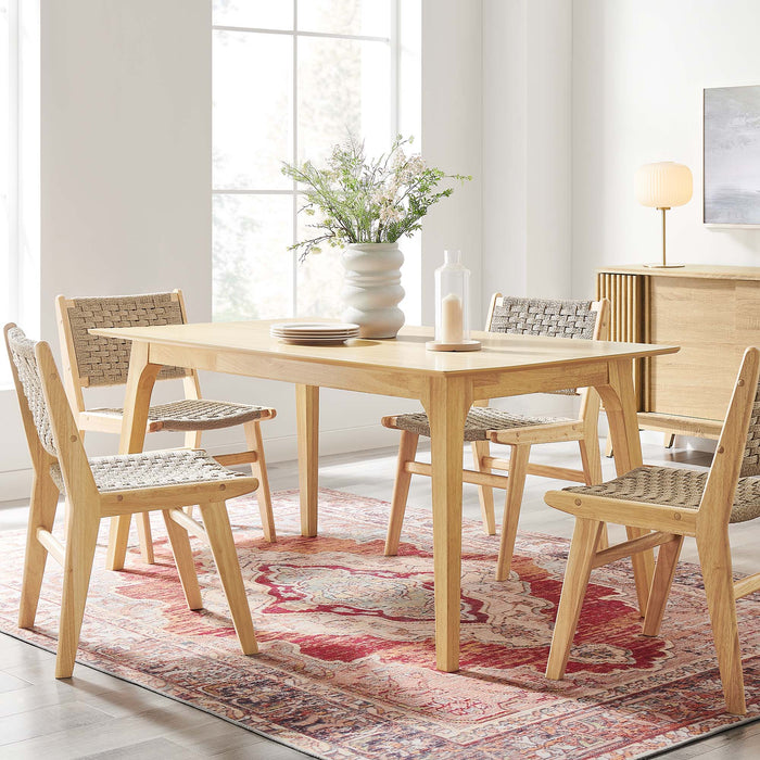 Juxtapose 63� Rectangle Dining Table by Modway