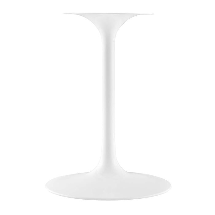 Lippa 36" Round Artificial Travertine Dining Table by Modway