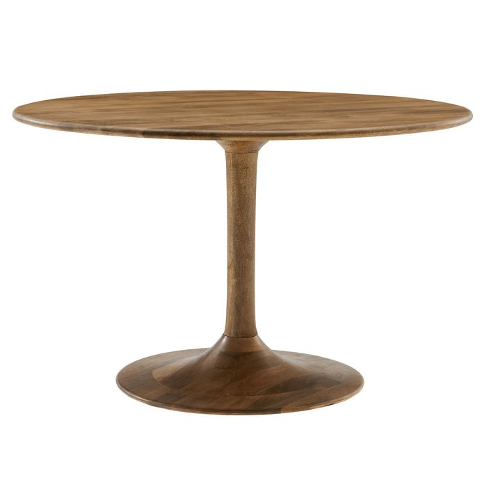 Lippa 48" Round Solid Wood Dining Table by Modway