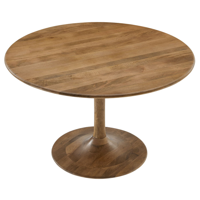 Lippa 48" Round Solid Wood Dining Table by Modway