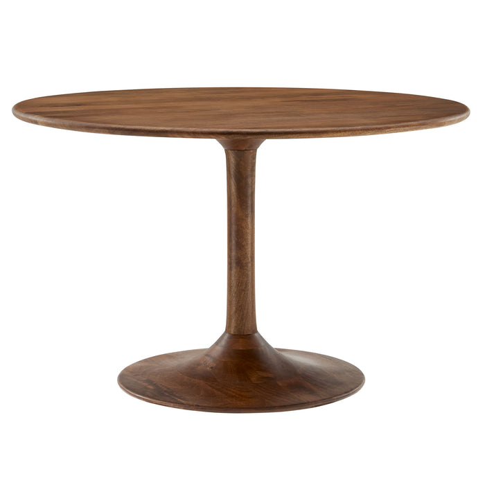 Lippa 48" Round Solid Wood Dining Table by Modway