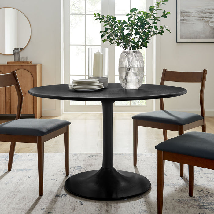 Lippa 48" Round Solid Wood Dining Table by Modway