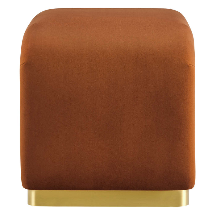 Koda Performance Velvet Waterfall Stool by Modway