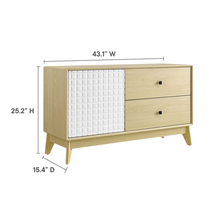 Nectar 43" Wood Grain Accent Cabinet by Modway