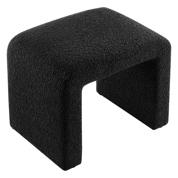 Simba Boucle Fabric Waterfall Stool by Modway