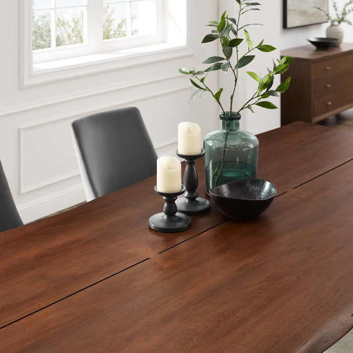 Ardor 96" Live Edge Acacia Wood Acacia Wood Dining Table by Modway