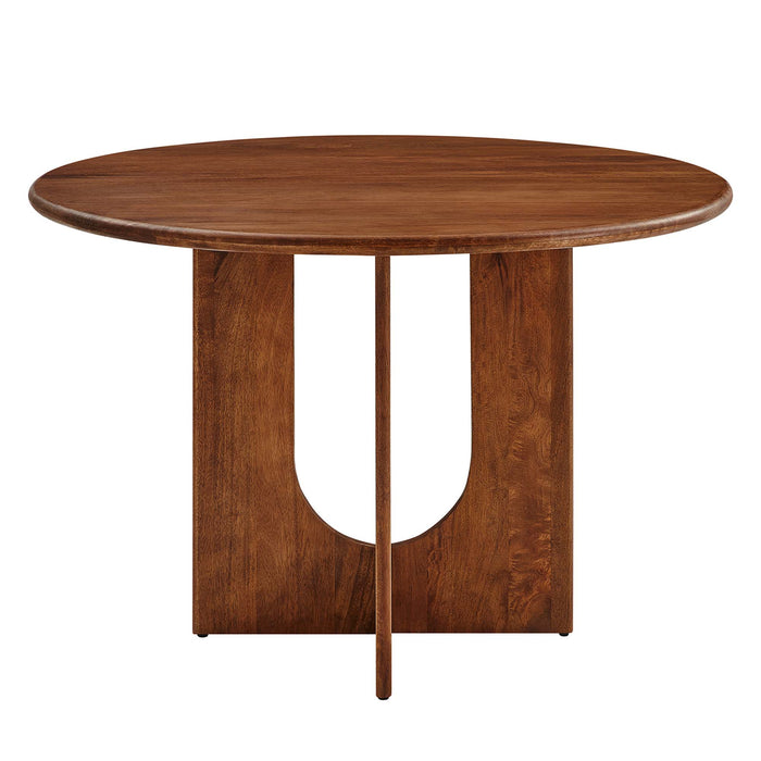 Rivian Round 48" Wood Dining Table by Modway