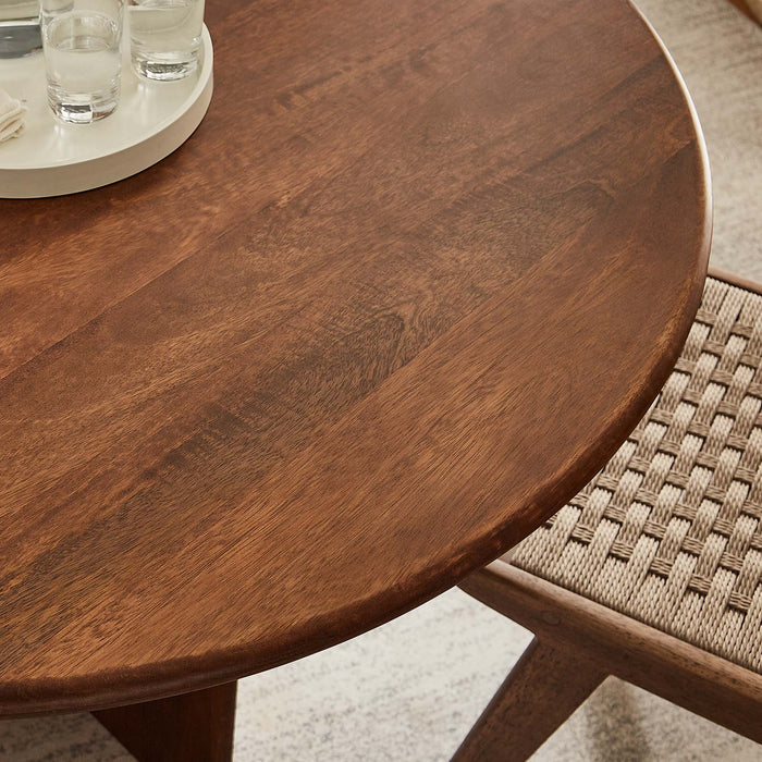 Rivian Round 48" Wood Dining Table by Modway