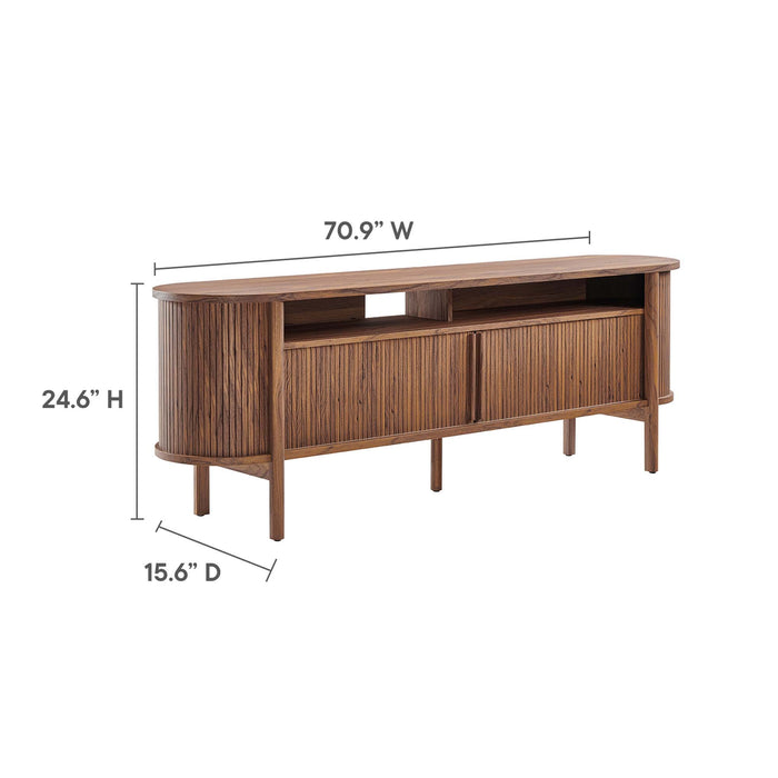 Cadence 71" Curved TV Stand by Modway